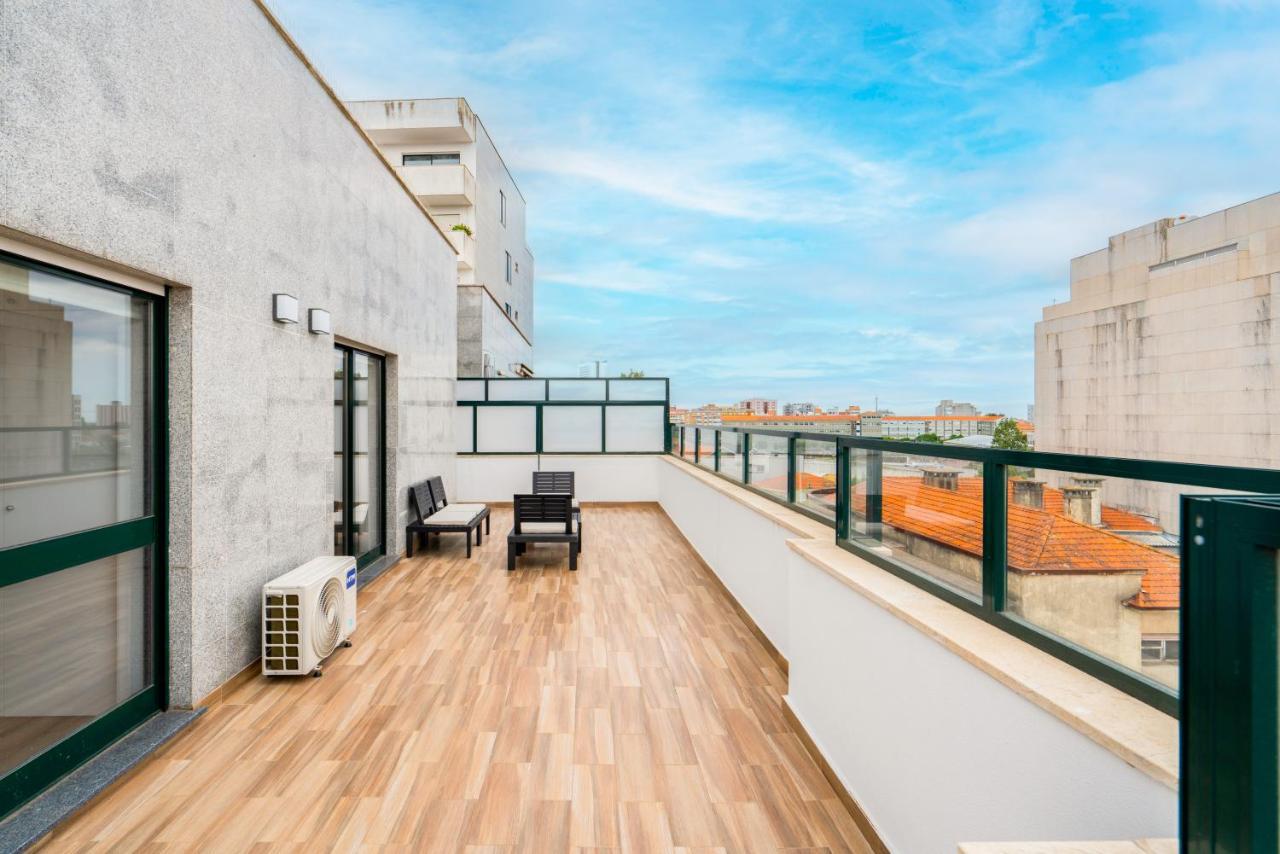 Gaia Terrace Apartamento Qian 2Br Ac L Free Parking Vila Nova de Gaia Kültér fotó
